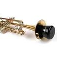 thumbnail image 4 of Pampet Lightweight Practice Trumpet Mute Silencer，Trumpet Straight Mute (Black), 4 of 5