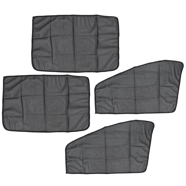 Cubierta de parasol para automóvil, cortina de ventana de automóvil con imán universal práctico negro portátil para parasol para rayos anti-ultravioleta LYUMO Fresas para Corte de Chaflanes