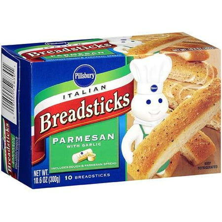 Pillsbury: Parmesan With Garlic Italian Breadsticks, 10.6 oz
