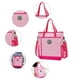 thumbnail image 5 of Mochila para niños, bolso de regalo, bolso reutilizable, bolso mensajero multipropósito, mochila rosa, 5 of 7