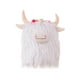 thumbnail image 3 of Vaca de las Tierras Altas de Peluche, Ganado de las Tierras Altas, Decoración de Peluche, Regalo de Cumpleaños, Hogar Creativo Blanco, 3 of 9