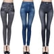 thumbnail image 3 of Ropa para mujer Pantalones de mezclilla para mujer Leggings ajustados con bolsillo Fitness Tallas grandes Leggins Longitud Jeans, 3 of 4