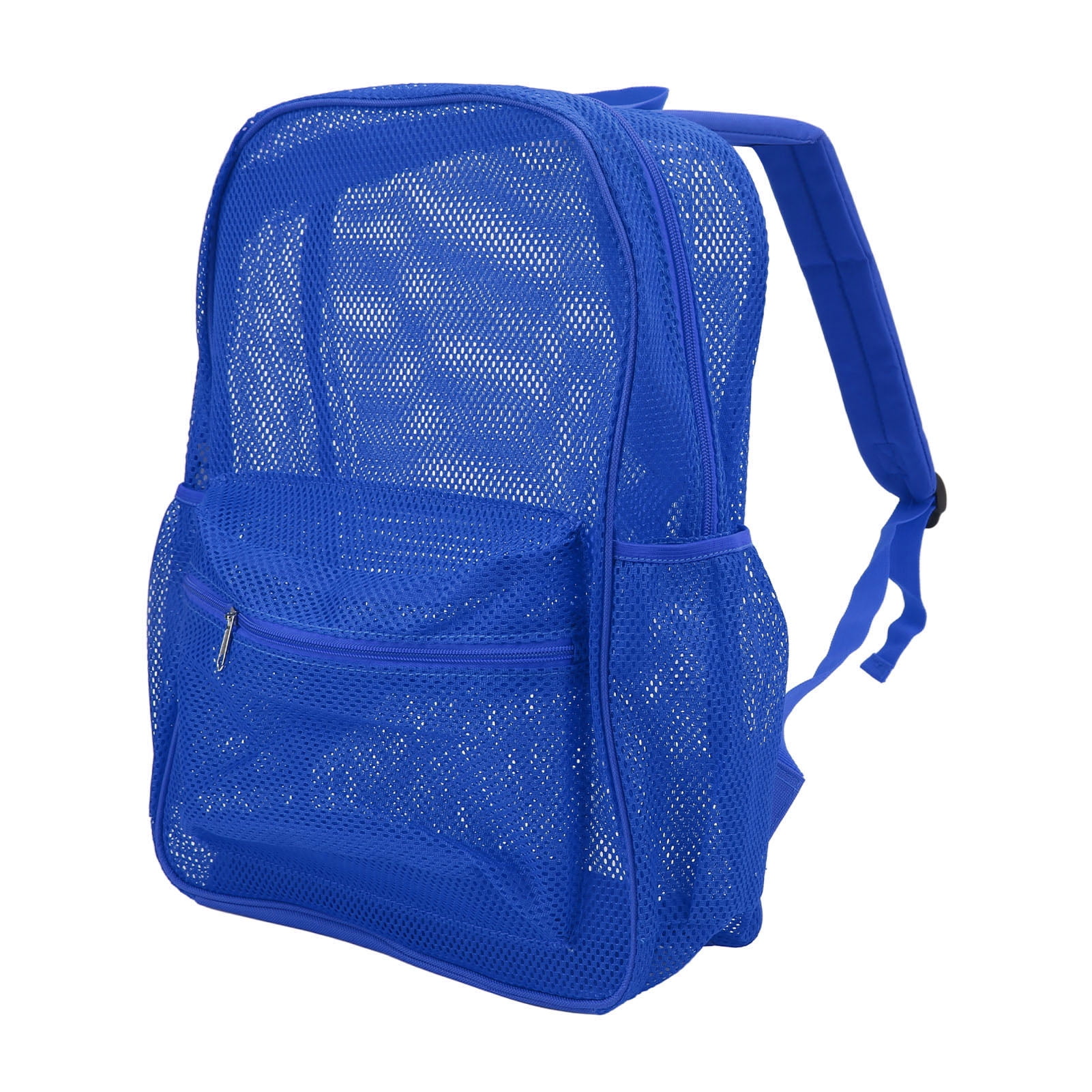Sac à Dos En Filet Résistant, Transparent, Lavable, Léger, Grande Capacité, Pour Natation, Plage Et Sports, Noir - 12