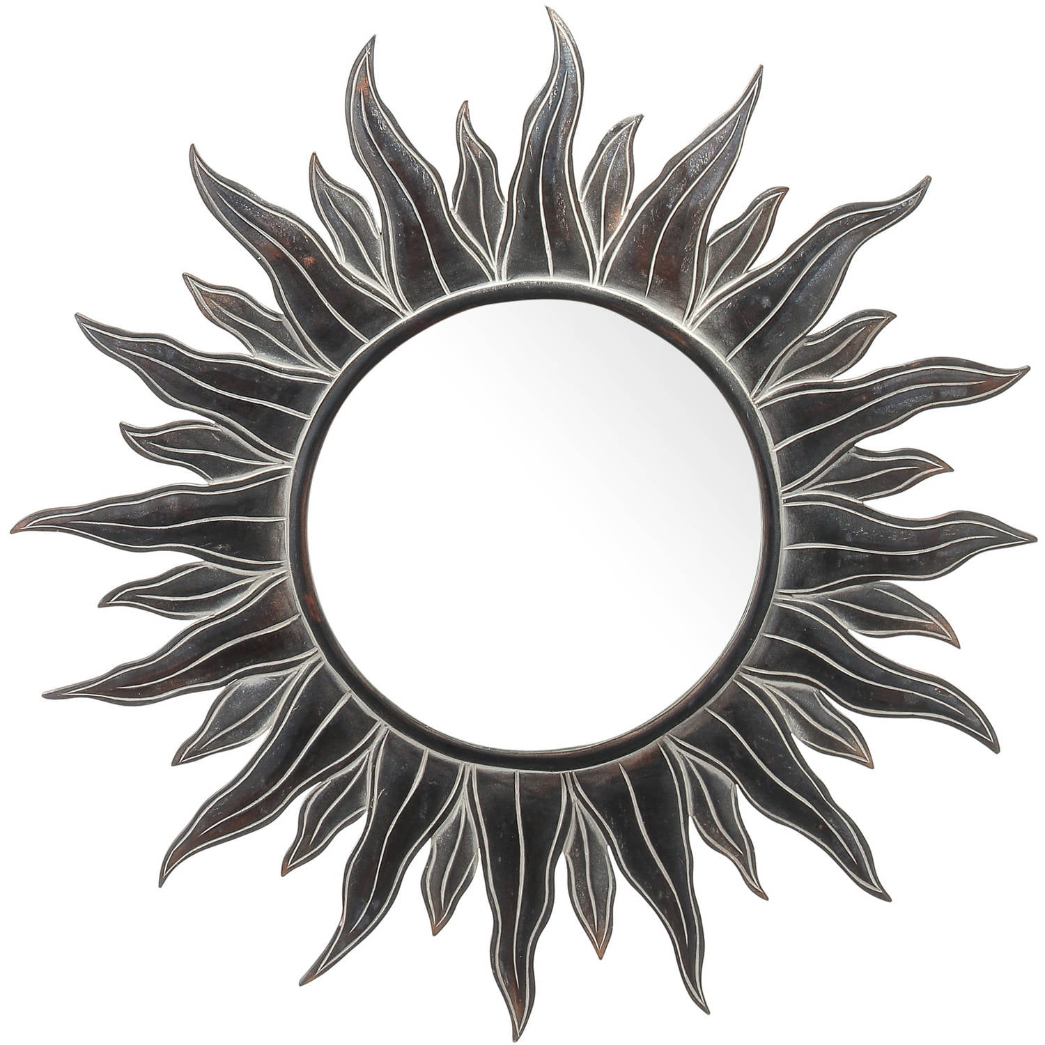 Apollo Antiqued Sun Mirror 38 Inch