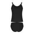 thumbnail image 7 of Kmdttou Swim Suits for Women 2025 Bathing Suit 2 Piece Control Swimsuit Scallop With Bottom on Clearance, 7 of 7