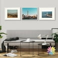 thumbnail image 4 of Mat Board Center, 16X20 Gallery Wall Display Picture Frames with Mat for 11X14 Photos, Real Glass, Set of 3, 4 of 9