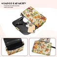 thumbnail image 4 of Pzuqiu Maple Leaf Women Leather Crossbody Bag Lightness Minimalist Leather Quilted Shoulder Bag with Chain Strap Craftsmanship Fashion Casual for Teen Girls-Women, 4 of 7
