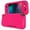 Bright Pink, variant on PlayVital ZealProtect Protective Case for Nintendo Switch Lite, Hard Shell Ergonomic Grip Cover for Nintendo Switch Lite w/Screen Protector & Thumb Grip Caps & Button Caps - Antique Yellow