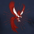 thumbnail image 3 of CafePress - Alpha Sigma Phi Phoenix T Shirt - Men's Fitted T-Shirt, 3 of 4