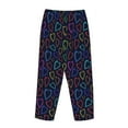 thumbnail image 5 of Fotbe Colored Hearts Women's Pajama Pants,Sleepwear Pants,Pj Bottoms Drawstring And Pockets-XX-Large, 5 of 9