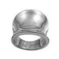 thumbnail image 1 of 925 Sterling Silver Concave Design Ring Size 8, 1 of 2