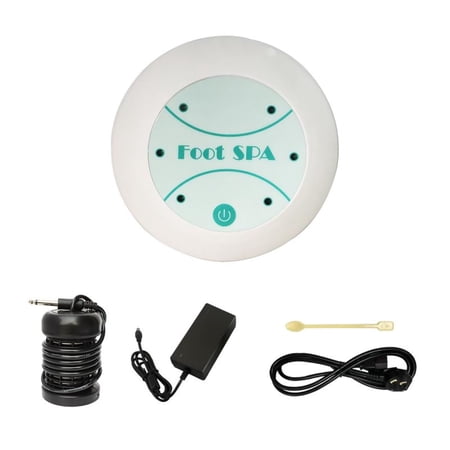 APPLAYERR Ionic Foot Detox Spa Machine for Home Use 30 Min Timer Relaxation Pain Relief Portable White ABS