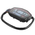 thumbnail image 1 of Herwey Akozon Motorcycle Speedometer Digital Odometer Universal LED LCD Digital Speedometer Gauge Tachometer Instrument, 1 of 8