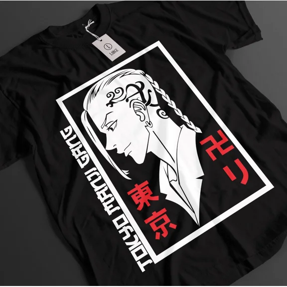 VINTAGE Tokyo Revengers Shirt Manjiro Sano Tshirt Mikey Tee Draken T-Shirt Takemichi Top