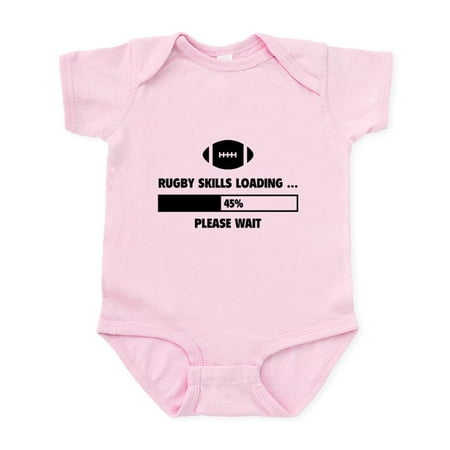 

CafePress - Rugby Skills Loading Infant Bodysuit - Baby Light Bodysuit Size Newborn - 24 Months