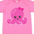 thumbnail image 4 of Inktastic Cute Octopus, Little Octopus, Baby Octopus, Hearts Girls Baby Bodysuit, 4 of 5