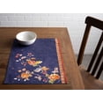 thumbnail image 3 of Maison d' Hermine Kelim 100% Cotton Set of 4 Placemats for Dining Table Kitchen Wedding Everyday Use Dinner Parties (Infinity, 13 Inch by 19 Inch), 3 of 3