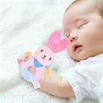 thumbnail image 5 of Hand Shaking Rattle Plush Toy Soothing Sounds for 3-12 Months Sensory Play Sleep Aid, 5 of 6