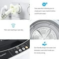 KUPPET FullAutomatic 13lbs Portable Washing Machine/pinner W/Drain Pump