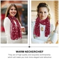 thumbnail image 6 of Gymnture christmas Christmas Scarf Snowflake Deer Neck Warmer Gaiter, 6 of 10