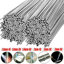 1.6mm Aluminum Welding Rods, Multipurpose Copper Aluminum Repair Rods for Welding Alloy, Stainless, Galvanized Steel, 50Pcs