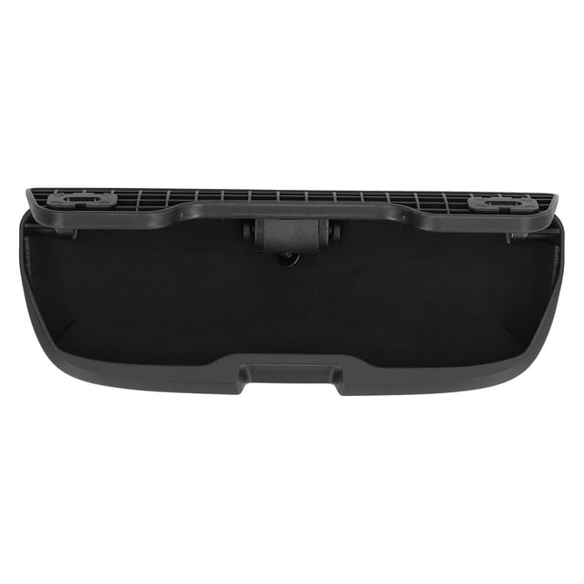 Caja de almacenamiento para gafas de coche, soporte para gafas de sol, accesorio para coche que ahorra espacio, color negro