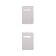 thumbnail image 3 of Moyic 2 Pieces Modern Style Guitar Backplate Parts Screws 6 Cover Guitar Cover Back with Scratchplate Accessories Cavity Tremolo Blanco 2Conjunto, 3 of 6