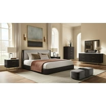 Acme Clayten Nightstand in Marble Top & Espreeso Finish