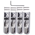 thumbnail image 1 of Puente de Guitarra Bajo Sunnimix juego de 4 piezas individuales de plata, 1 of 6
