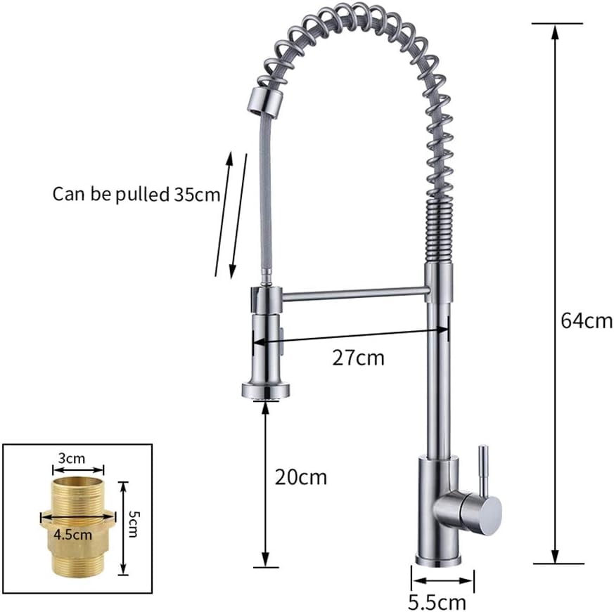 Touch Control Kitchen Faucets Smart Sensor Water Tap, Stainless Steel Kitchen Faucets, Three Ways Sink Mixer Kitchen Faucet