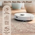 thumbnail image 6 of Design&I 2'x3' Ultra Soft Door Mat, Pink Blush Beige Ivory Cream Gradient Intricate Border Sage Shack None Fluffy Washable Easy Care Indoor rug for Bedside Entryway, 6 of 7