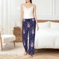 thumbnail image 4 of Sikiie Lavender Flowers Women’s Ultra-Soft Comfy Lounge Pants Sleepwear Comfy Lounge Pants Drawstring Sleep Bottoms with PocketsX-Large, 4 of 6