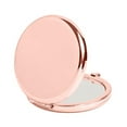 thumbnail image 1 of Espejo de maquillaje compacto para hombres, mujeres y niñas, elegantes espejos cosméticos de viaje para bolsillo, bolso o bolso, espejo pequeño portátil, 1 of 5