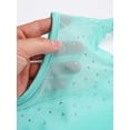thumbnail image 6 of YONGHS Kids Girls Rhinestones Sleeveless Hollow Back Gymnastics Leotard Full Body Jumpsuit Romper Mint Green 12, 6 of 7
