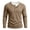 Khaki, variant on CQONEPT Mens Henley Sweater Long Sleeve Waffle Button Up Tunic Tee Casual Knit Pullover Soft Stretch Fall Winter Tops Khaki XL