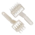 thumbnail image 4 of tredstone Broche à Pizza Antiadhésive pour des Résultats de Cuisson Professionnels, Même Distribution, Roues à Aiguilles à Tarte, Rouleaux à Rouleaux à Rouleaux, Outils de Taille Moyenne, 4 of 6