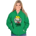thumbnail image 4 of Retro Old School Dennis The Menace Zip Up Hoodie Men's Women's Brisco Brands L, 4 of 6