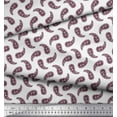 thumbnail image 2 of Soimoi Poly Georgette Fabric Floral & Paisley Printed Fabric 1 Yard 52 Inch Wide, 2 of 3