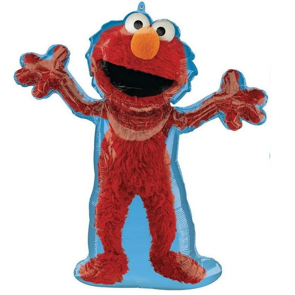 Sesame Street 45" Waving Elmo Supershape Foil Mylar Balloon