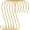 Gold, variant on 6 Pieces Heavy Duty Big S Hooks Bird Feeder Garden Rustproof Stainless Steel Hook for Tree Branch, Kitchen, Bird House, Plants, Baskets, Lanterns and Bicycles(12 Inch,Silver)