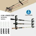 thumbnail image 6 of Fishing Rod Organizers Set Wall Mounted Fishing Rack Fishing Rod Holders for Garage Fishing Storage, 6 of 10