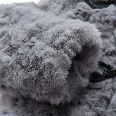 

TOWED22 Baby Jackets 6-12 Months Toddler Baby Girls Vest Waistcoat Sleeveless Cardigans Little Princess Winter Warm Fuzzy Shawl Jacket Grey