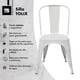 thumbnail image 2 of Set De 2 Silla Tolix Big Room KT9908 Metalicas Restaurante Comedor exterior blanco, 2 of 7
