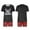 Mom: Black, variant on Men Christmas Pajamas Family Matching Sets Short Sleeve Shirts & Plaid Shorts