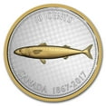 thumbnail image 1 of 2017 Canada 5 oz Silver Big Coin Mackerel (Alex Colville Dollar), 1 of 4