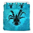thumbnail image 1 of Niue Uga Ensemble de Literie Turquoise, 1 of 3