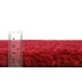 thumbnail image 2 of Unique Loom Solo Solid Plush Kids Modern Rug 10' x 13' Rectangle Red, 2 of 2