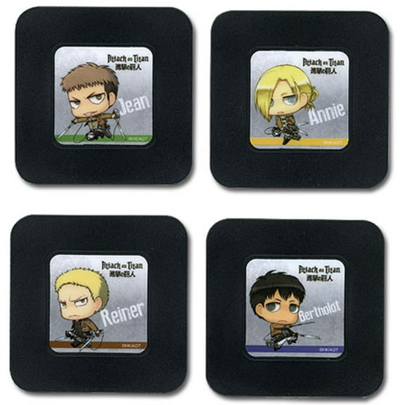 Attack On Titan Coaster Set
