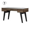 thumbnail image 2 of South Shore Helsy Computer Desk with Power Bar, in Natural Walnut, 2 of 17