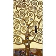 thumbnail image 2 of Klimt, Gustav 9x14 Gold Ornate Wood Framed with Double Matting Museum Art Print Titled - The Stoclet Frieze (center), 2 of 4